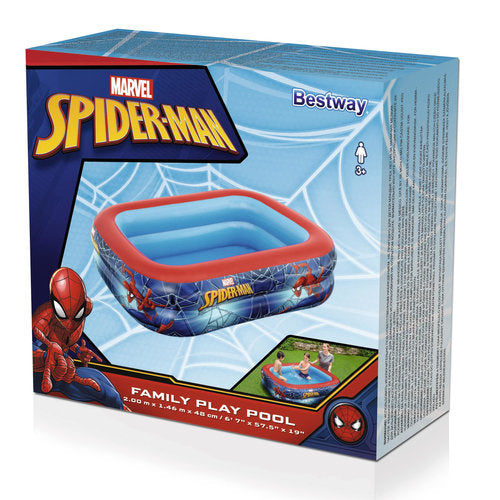 Pūstamasis baseinas Spider-Man 200x146x48 cm PremiumLine 98011 - gaukdaugiau.lt
