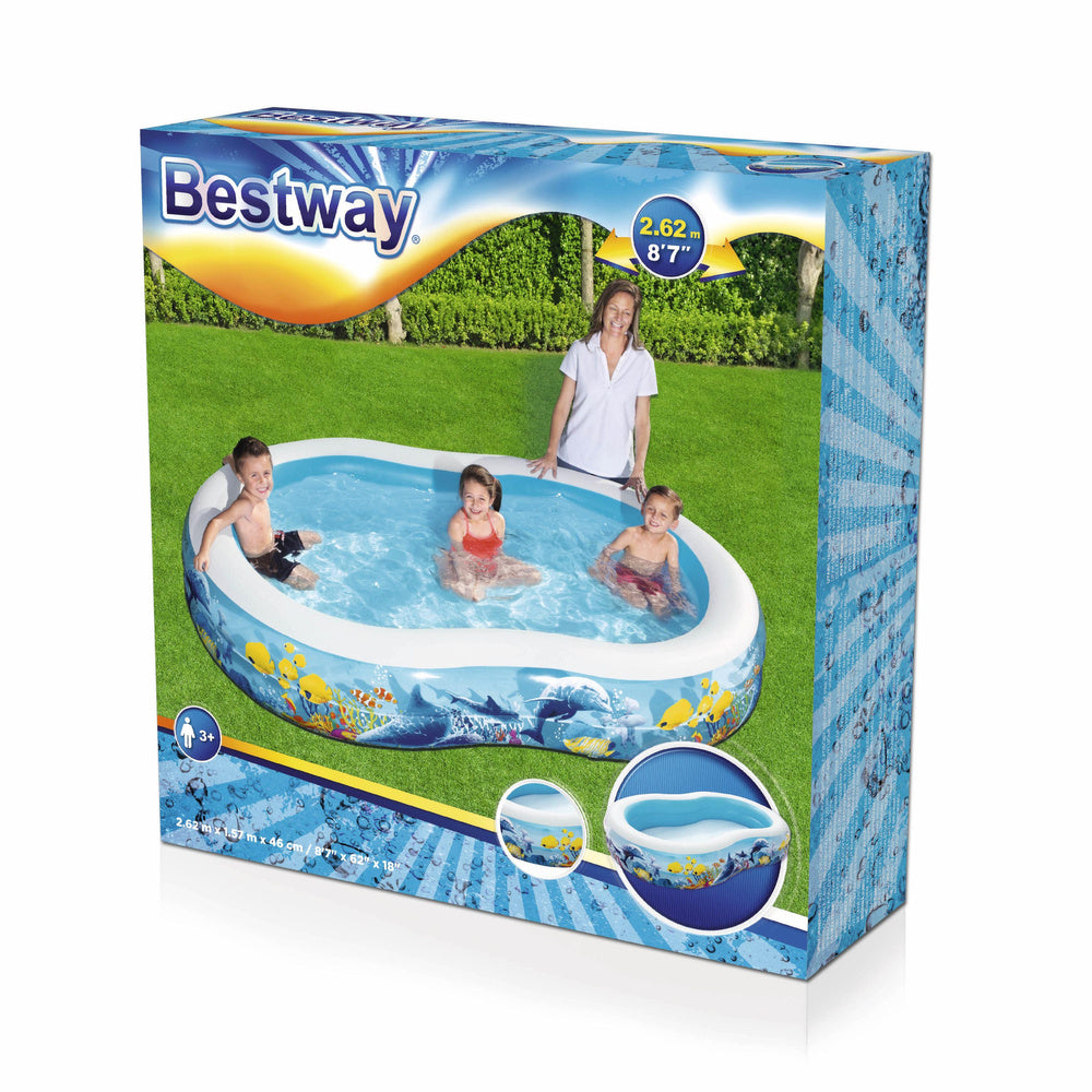 Pūstamasis baseinas Okeanas 262 x 157 x 46 cm PremiumLine 54118 - gaukdaugiau.lt