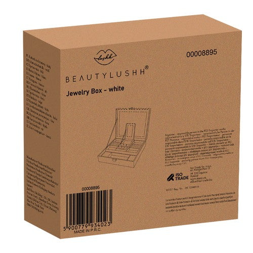 Papuošalų dėžutė - balta BeautyPro - gaukdaugiau.lt