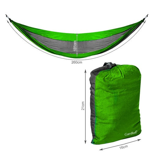 Santjago turistinis hamakas 260x140cm - gaukdaugiau.lt