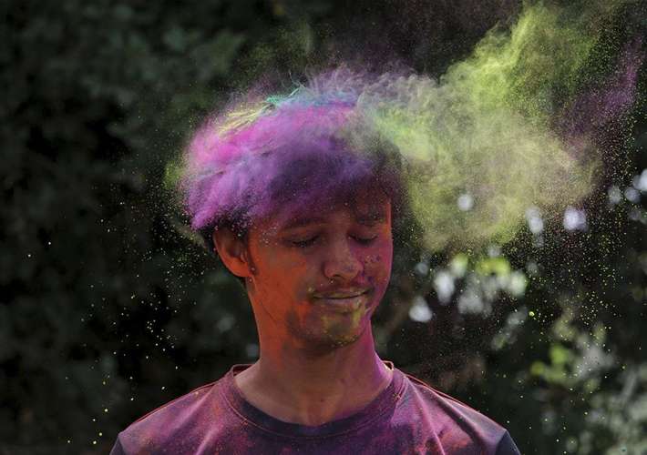 Spalvinga Holi pudra - rinkinys 10x100g - gaukdaugiau.lt