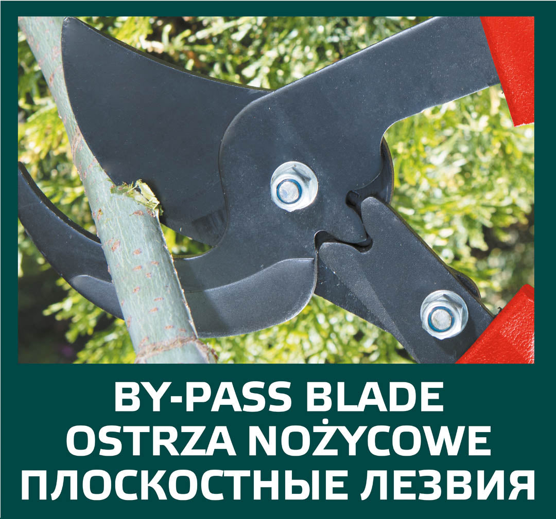 Universalios gyvatvorių žirklės su 700 mm pavarų dėže, pjovimo skersmuo 30 mm - gaukdaugiau.lt