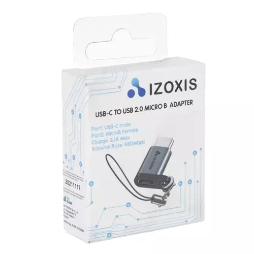 USB-C – USB micro B 2.0 adapteris - gaukdaugiau.lt