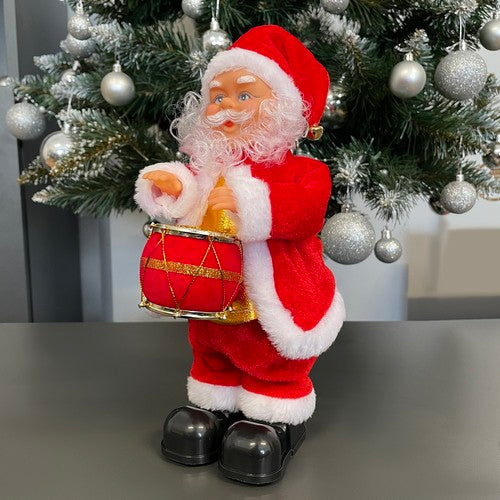 Žaidžiantis Kalėdų Senelis – figūrėlė 30cm - gaukdaugiau.lt