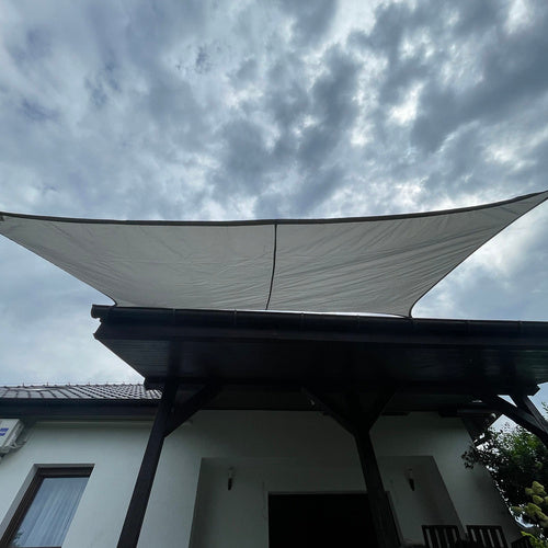 Saulės užuovėja 3x2m - pilka PremiumLine 23162 - gaukdaugiau.lt