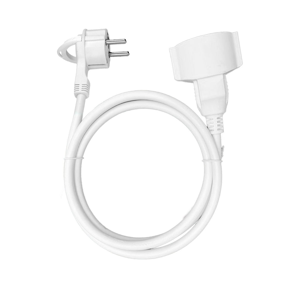 Namų vienos lizdo prailginimo laidas, 1x2P+Z (schuko) 1,5 m, kabelis PVC H05VV-F 3x1,5 mm², 230 V/16 A - gaukdaugiau.lt