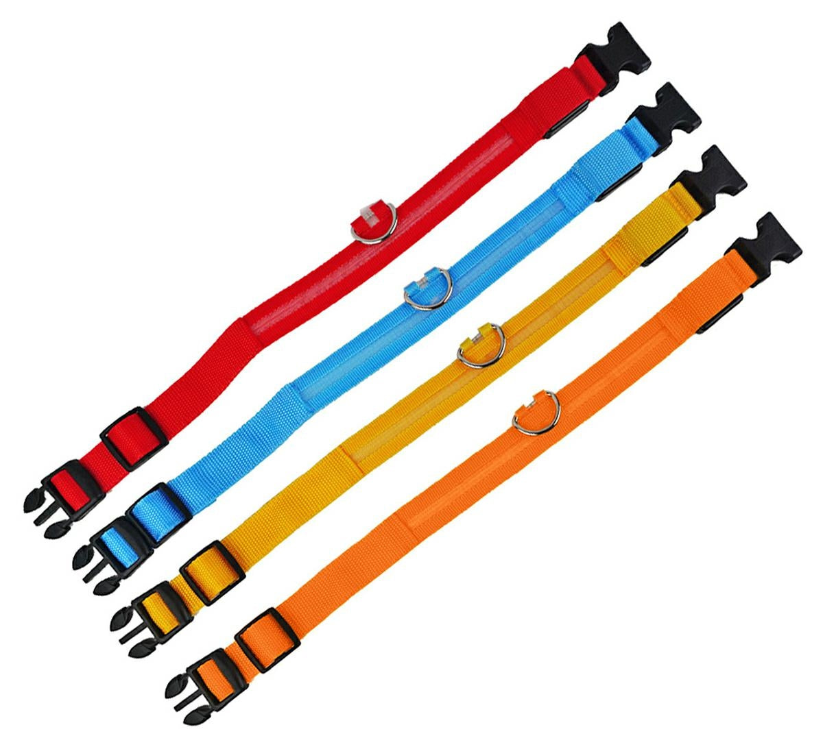 LED APŠVIETIMO APYKAKLĖ 32-37CM ORANG - gaukdaugiau.lt