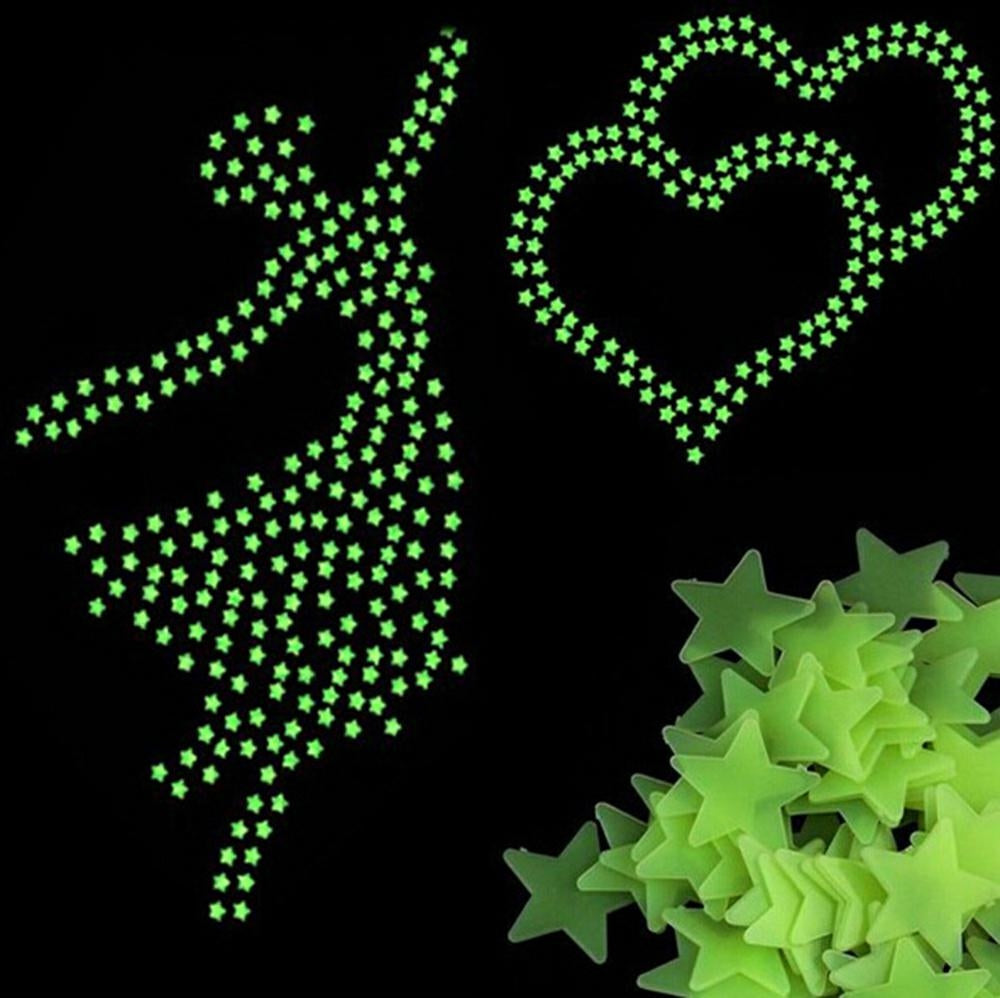 ŽVAIGŽDĖS FLUORESCENC 100 PCS MIX - gaukdaugiau.lt