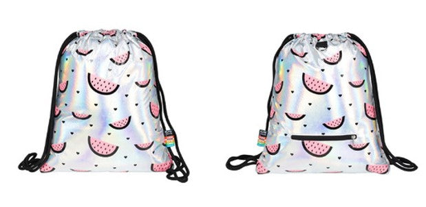 BAMBINO raišteliu susegama kuprinė white pearl watermelons - gaukdaugiau.lt
