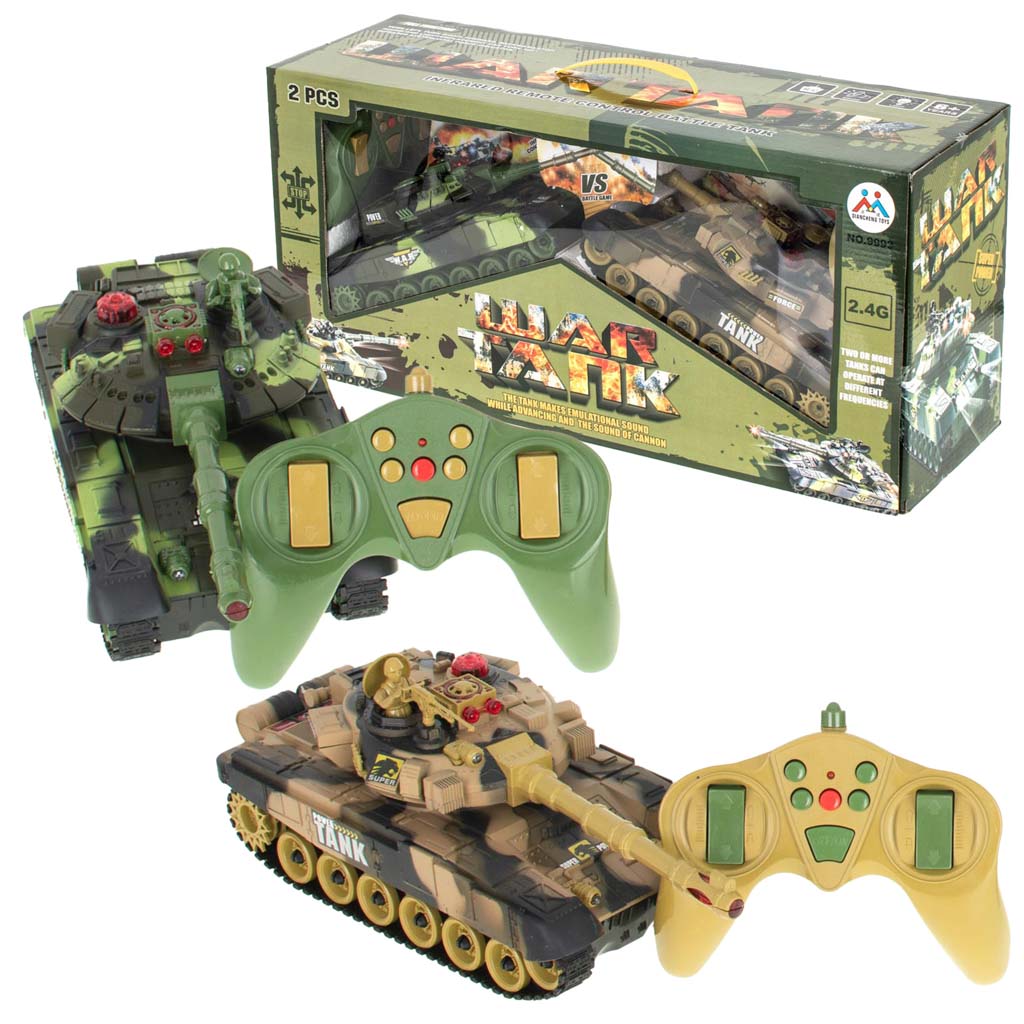 RC karo tankų rinkinys 9993 2.4GHz - gaukdaugiau.lt