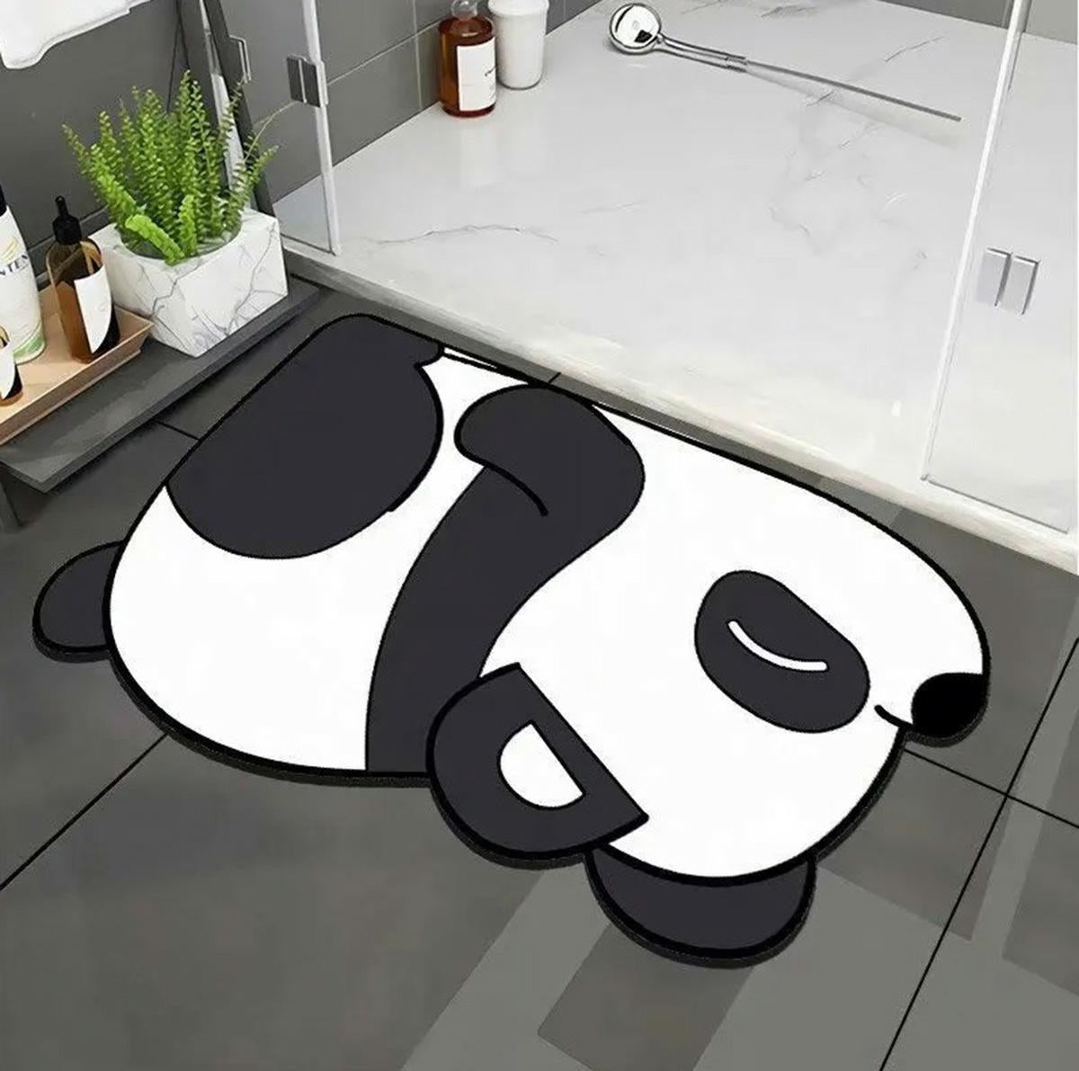 Greitdžiovinanti vonios kilimėlė panda - gaukdaugiau.lt