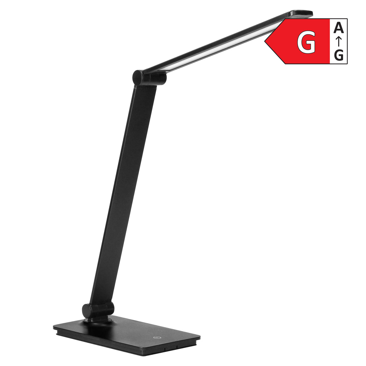 HANA LED, stalinė lempa, 5W, 240lm, 4000K, reguliuojamo ryškumo funkcija, juoda - gaukdaugiau.lt