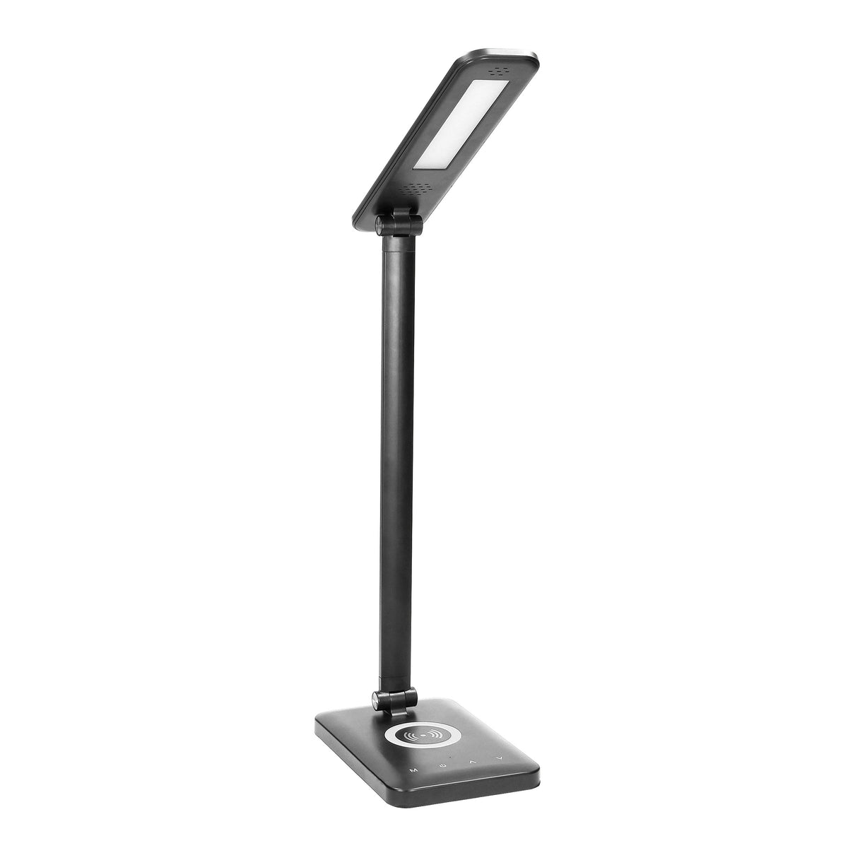 ISIYO LED 7W stalinė lempa su indukcine ir USB įkrovimo sistema, 390lm, 3000-4000-6000K, keičiama šviesos spalvos temperatūra ir tamsumo reguliavimo funkcija, juoda - gaukdaugiau.lt