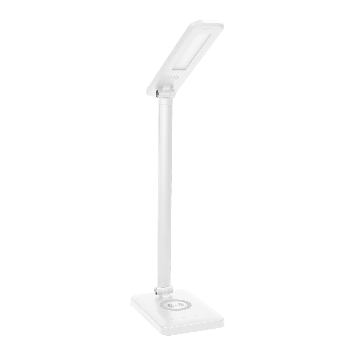 ISIYO LED 7W stalinė lempa su indukcine ir USB įkrovimo jungtimi, 390lm, 3000-4000-6000K, keičiama šviesos spalvos temperatūra ir tamsumo reguliavimo funkcija, balta - gaukdaugiau.lt