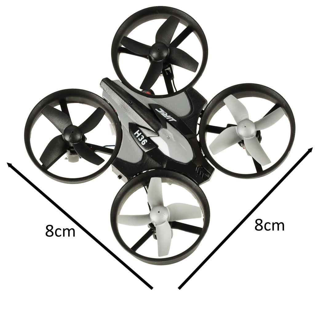 JJRC H36 mini 2.4GHz 4CH 6 ašių RC dronas juodas - gaukdaugiau.lt