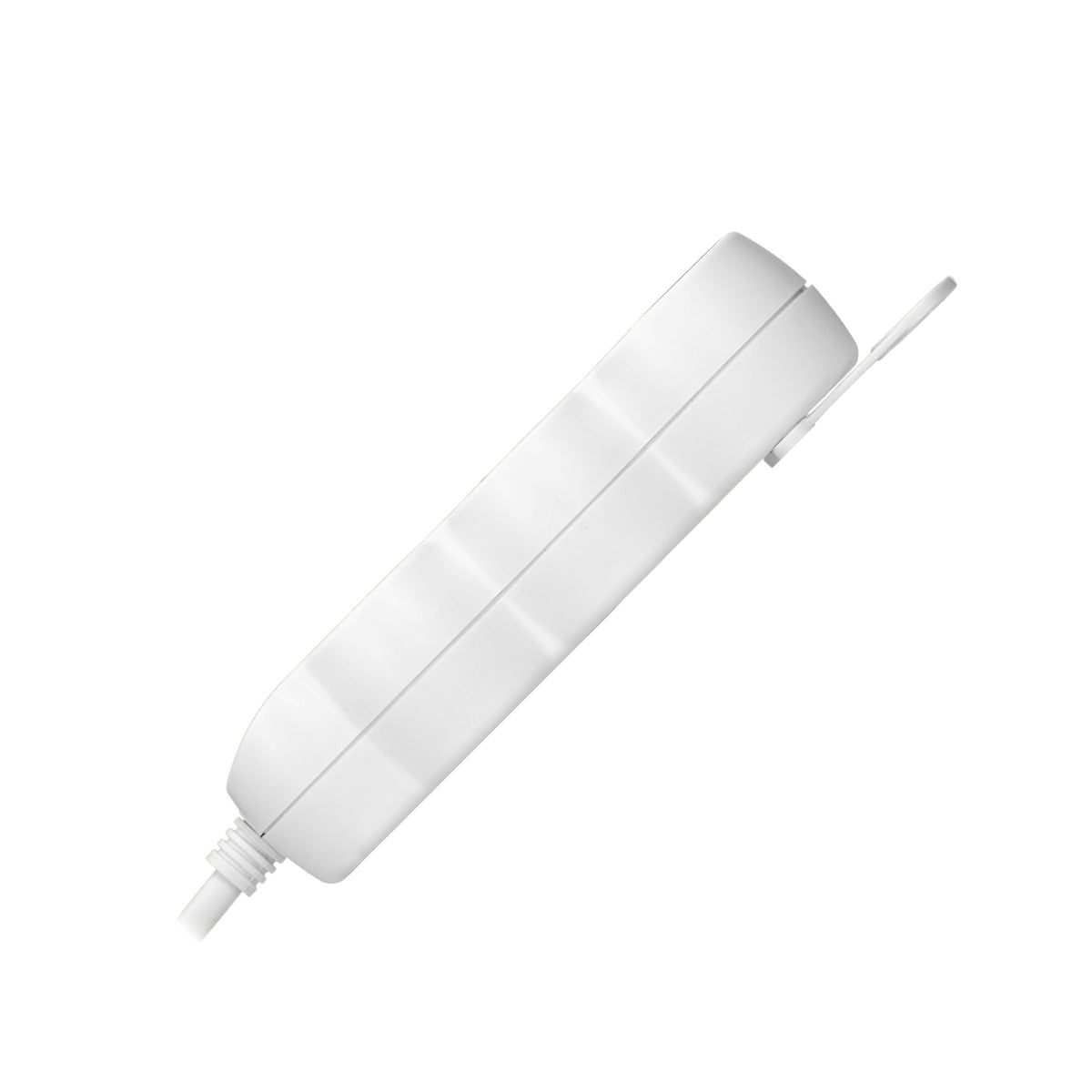 3-išsišakojantis pratęsiklis 2P+Z, 1,5 m H05VV-F 3x1,5 mm², Imax=16A, plokščias kištukas, baltas - gaukdaugiau.lt