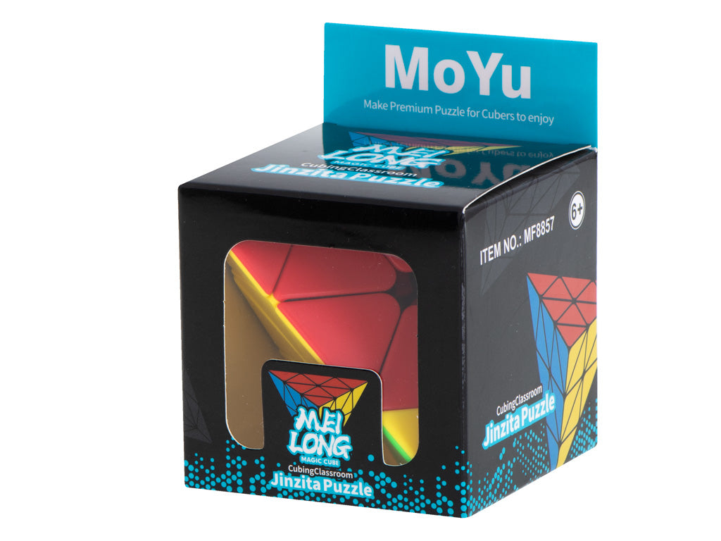 Dėlionių žaidimas su kubu PYRAMINX MoYu - gaukdaugiau.lt