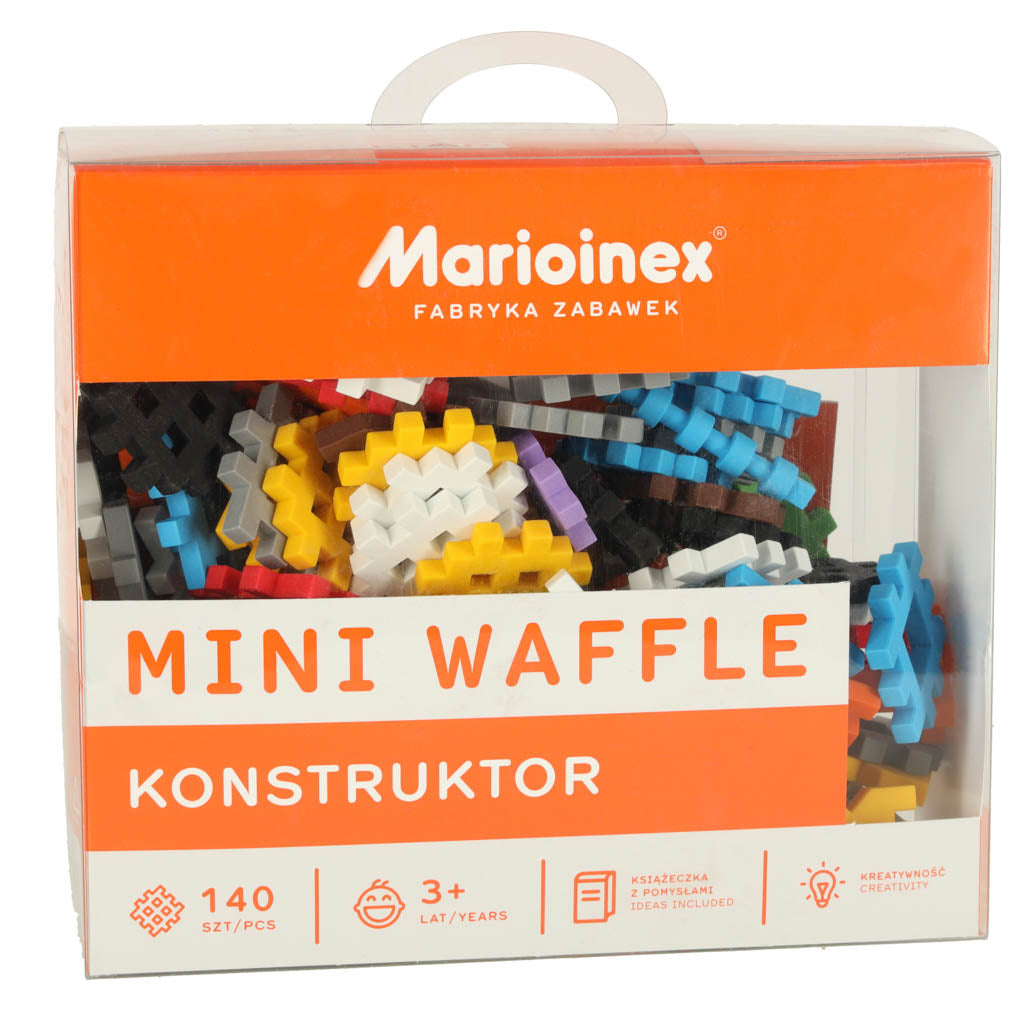 Mini vaflinės statybinės plytos 140 vnt. - gaukdaugiau.lt