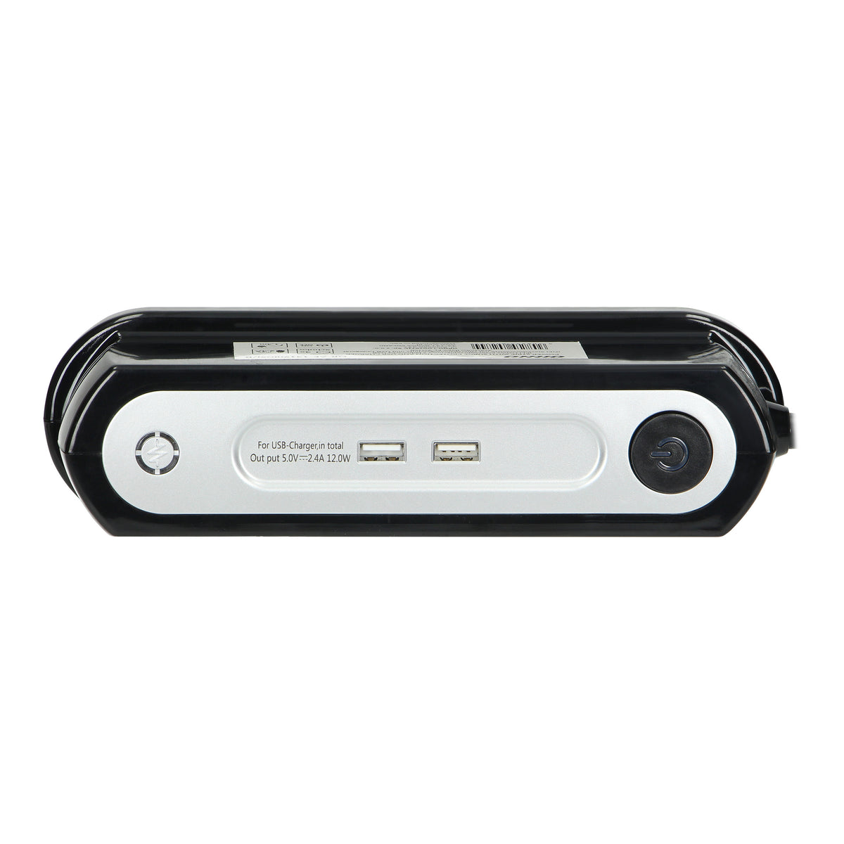 Stalinis maitinimo laidas su jungikliu 3x2P+Z (schuko), 2xUSB 2.4A įkroviklis, Perįtampų apsauga TIPAS 3, laidas H05VV-F 3x1,5, ilgis 1,4 m, juoda - gaukdaugiau.lt