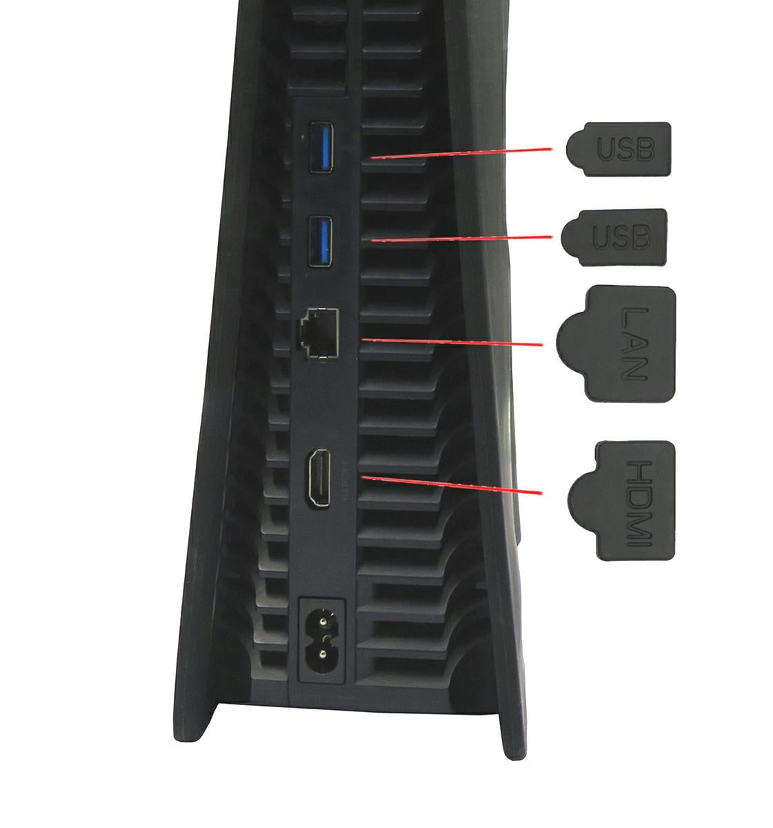 Dangtelio Rinkinys PS5 – 7PCS Apsaugai nuo Dulkių - gaukdaugiau.lt