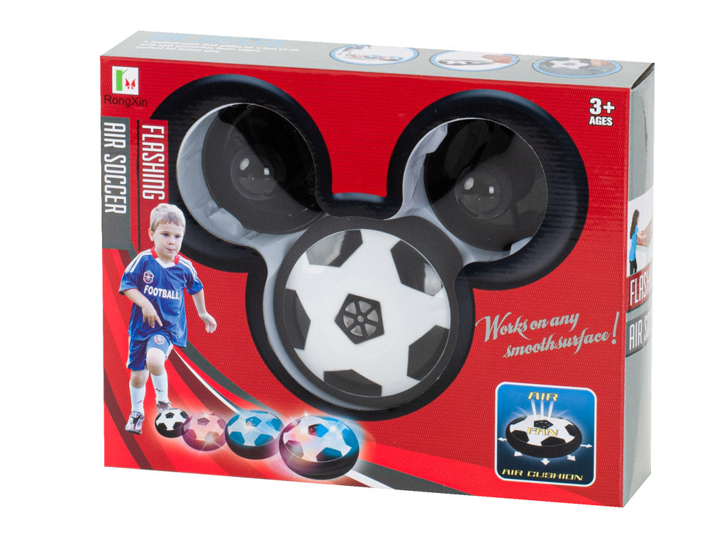 Šviečiantis stalo kamuolys "Hoverball" + vartai - gaukdaugiau.lt