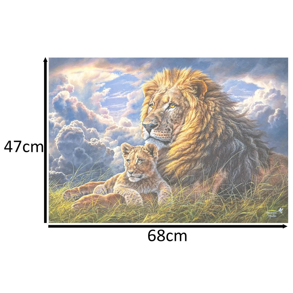 CASTORLAND Dėlionė 1000el. Koks tėvas, toks ir sūnus - gaukdaugiau.lt