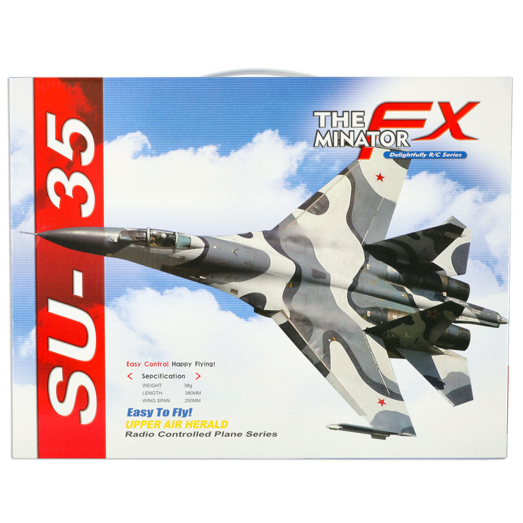 RC SU-35 reaktyvinis lėktuvas FX820 mėlynas - gaukdaugiau.lt
