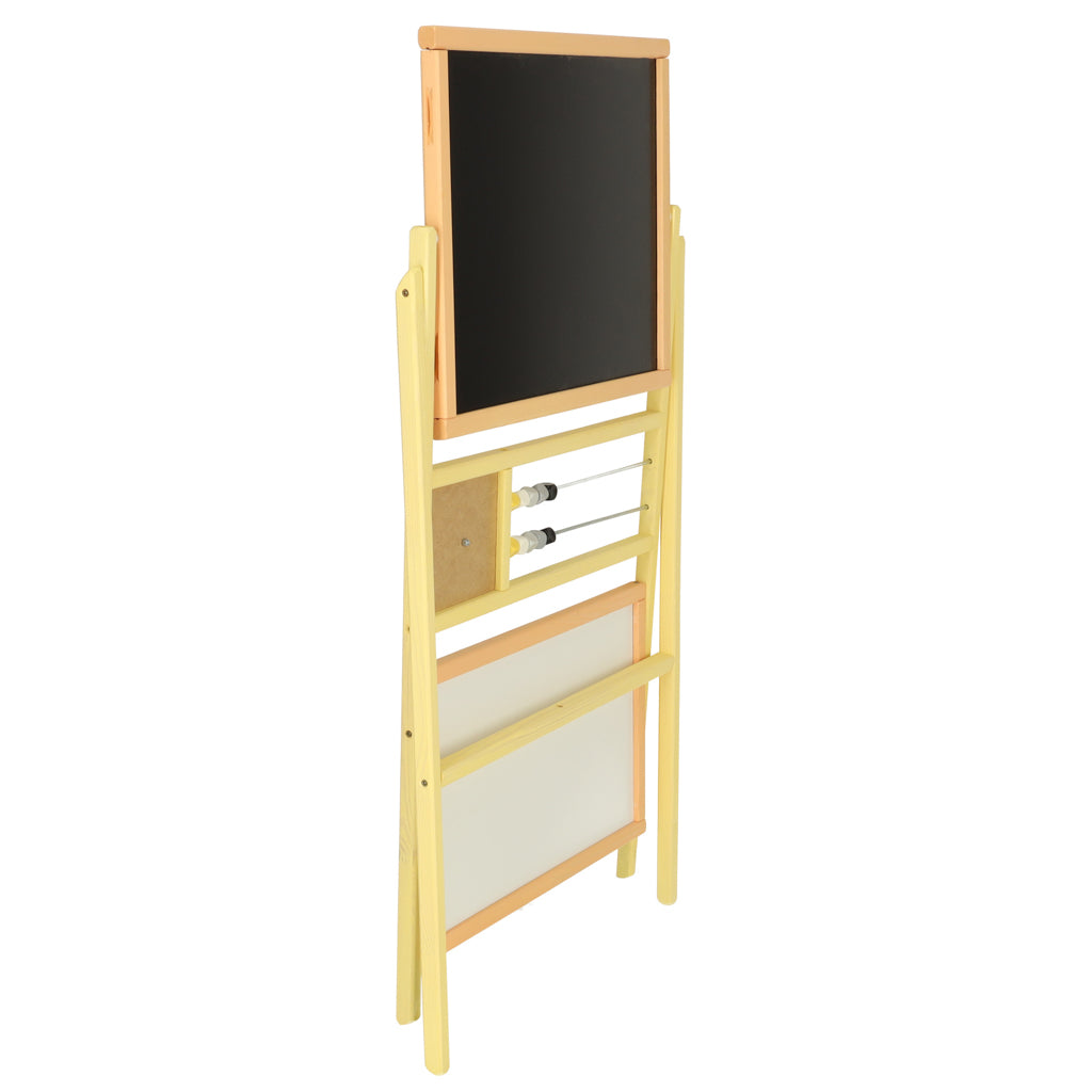 Kreidinė sauso trinimo lenta 30x56x90 persikinė - gaukdaugiau.lt