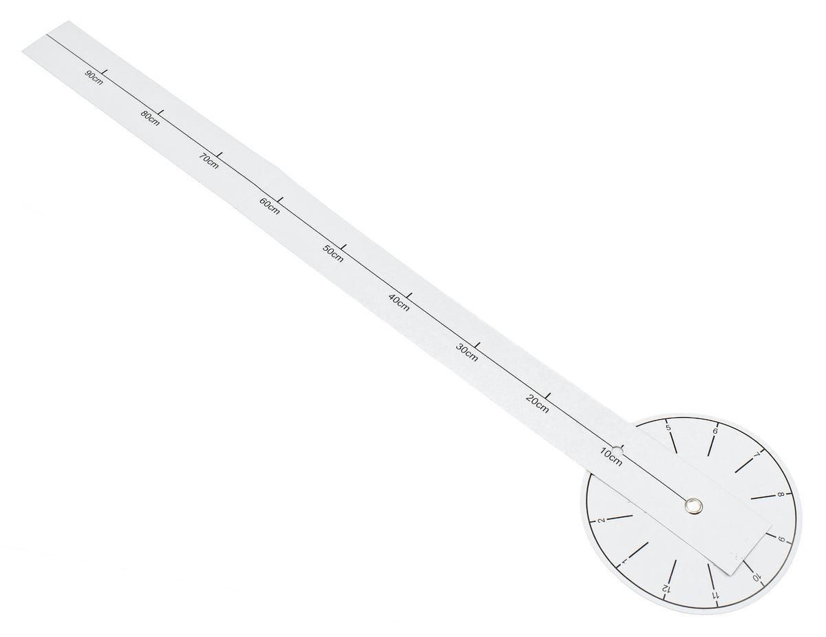 Sieninis laikrodis didelis 80-120cm juodas 4 skaitmenys - gaukdaugiau.lt