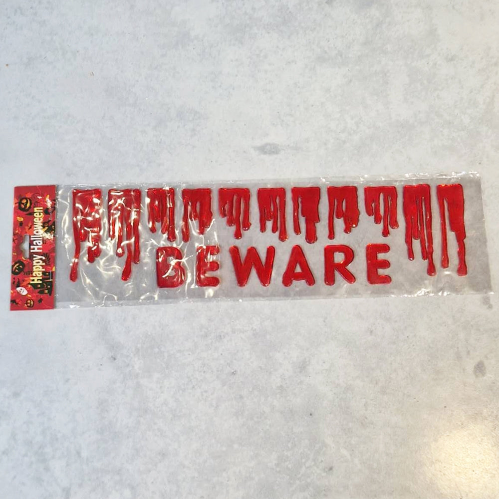 Helovino Dekoracija "beware" - gaukdaugiau.lt