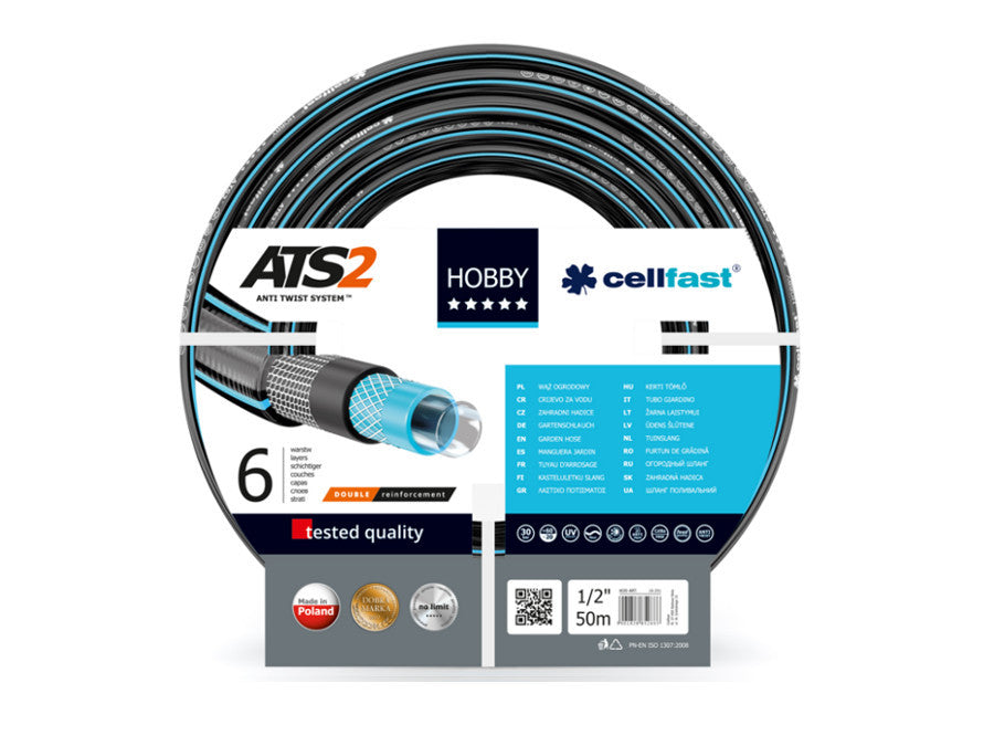 Sodo žarna PremiumLine Hobby ATS2 1/2" 50m - gaukdaugiau.lt