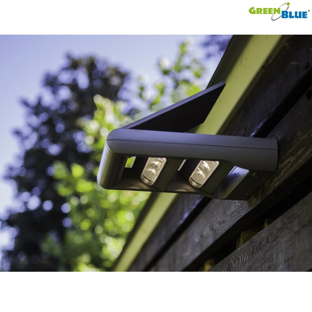Saulės sieninė lempa PremiumLine GB131 LED 12W - du nepriklausomi šviesos krypčiai - gaukdaugiau.lt