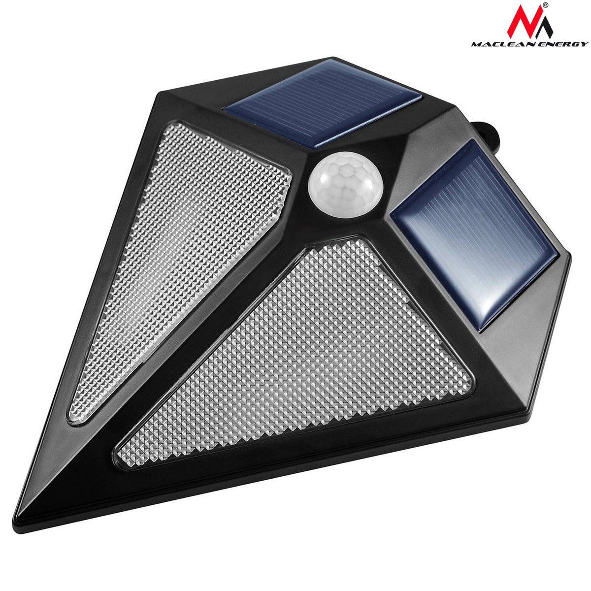 LED lempa PremiumLine, Saulės energija, Sieninė, Su judesio jutikliu, 6 LED, 2x saulės, MCE168 - gaukdaugiau.lt