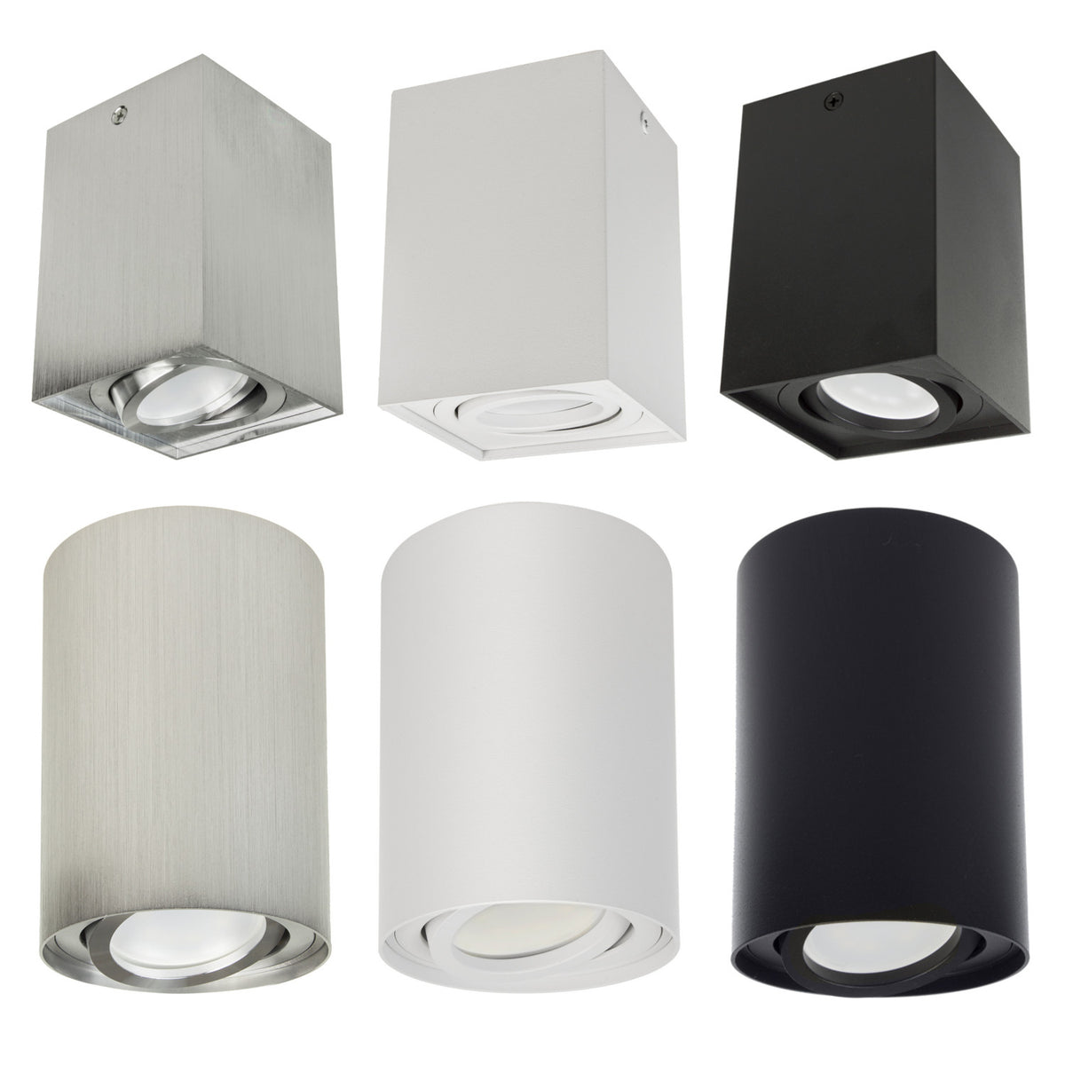 Tuba / antgalinis apšvietimo korpusas PremiumLine, taškinis, halogeninis, apvalus, aliuminis, GU10, 80x115mm, baltos spalvos, MCE422 W - gaukdaugiau.lt