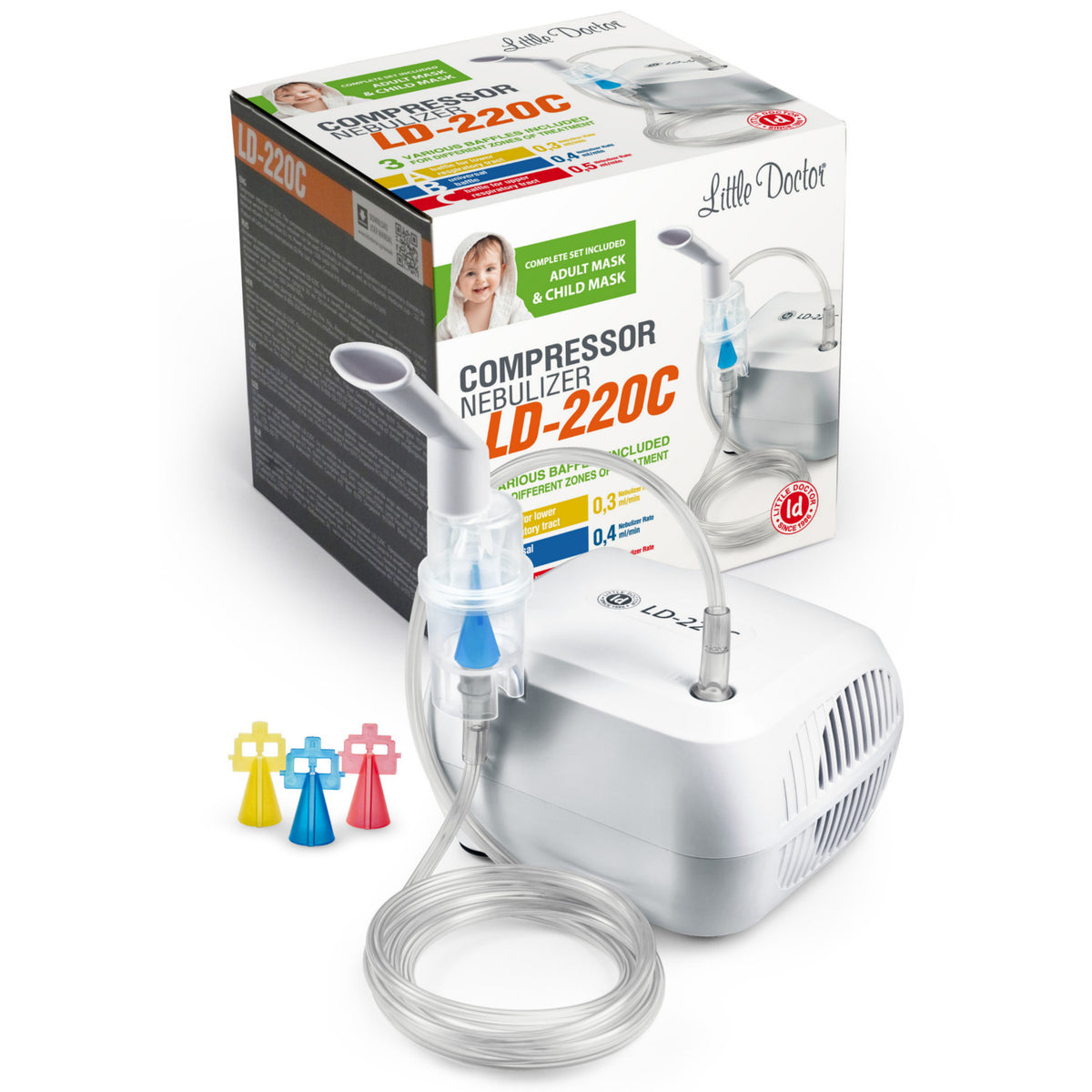 Stūmoklinis inhalatorius PremiumLine LD-220C - gaukdaugiau.lt