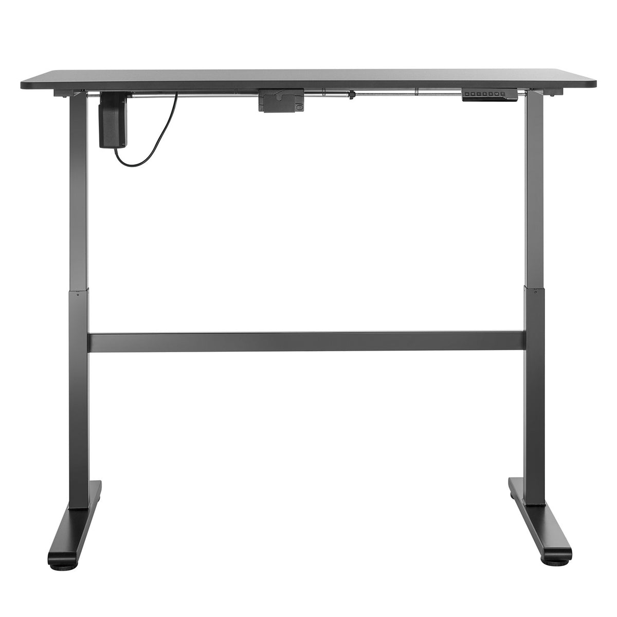 Elektriškai reguliuojamas stalas PremiumLine, aukščio reguliavimas, pilka spalva, maks. aukštis 118 cm, 50 kg - su darbiniu stalviršiu stovėjimo ir sėdėjimo pozicijoms, ER-434 - gaukdaugiau.lt
