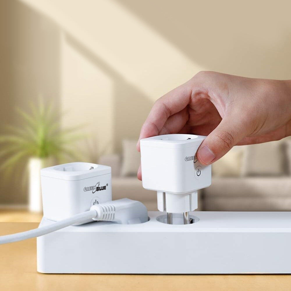 Nuotoliniu būdu valdoma WiFi lizdas PremiumLine, Android/iOS/Alexa/Google Home, energijos suvartojimas, laikmatis, maks. 3680W, tipas F, GB720 F - gaukdaugiau.lt