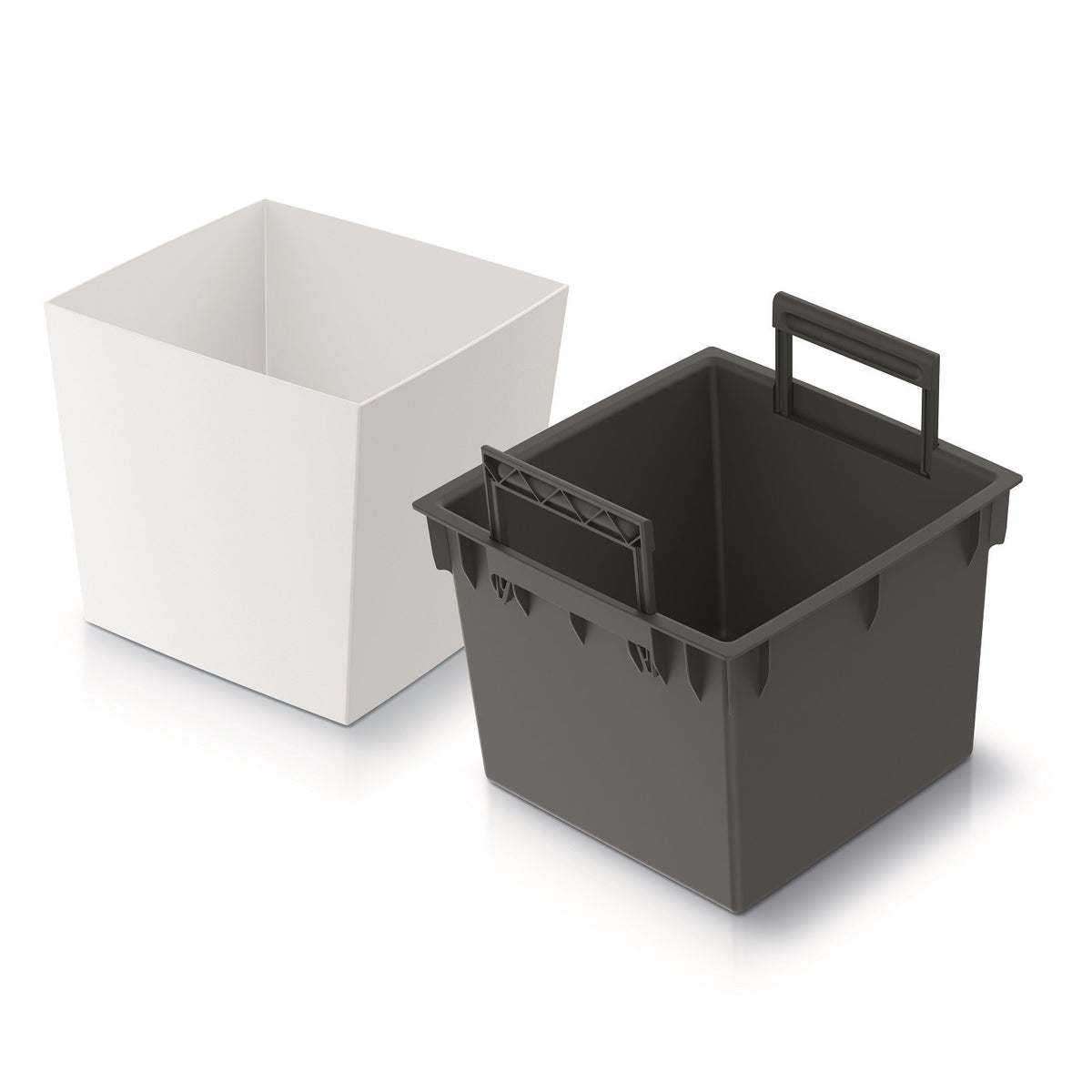 POT URBI SQUARE LOW - balta - gaukdaugiau.lt