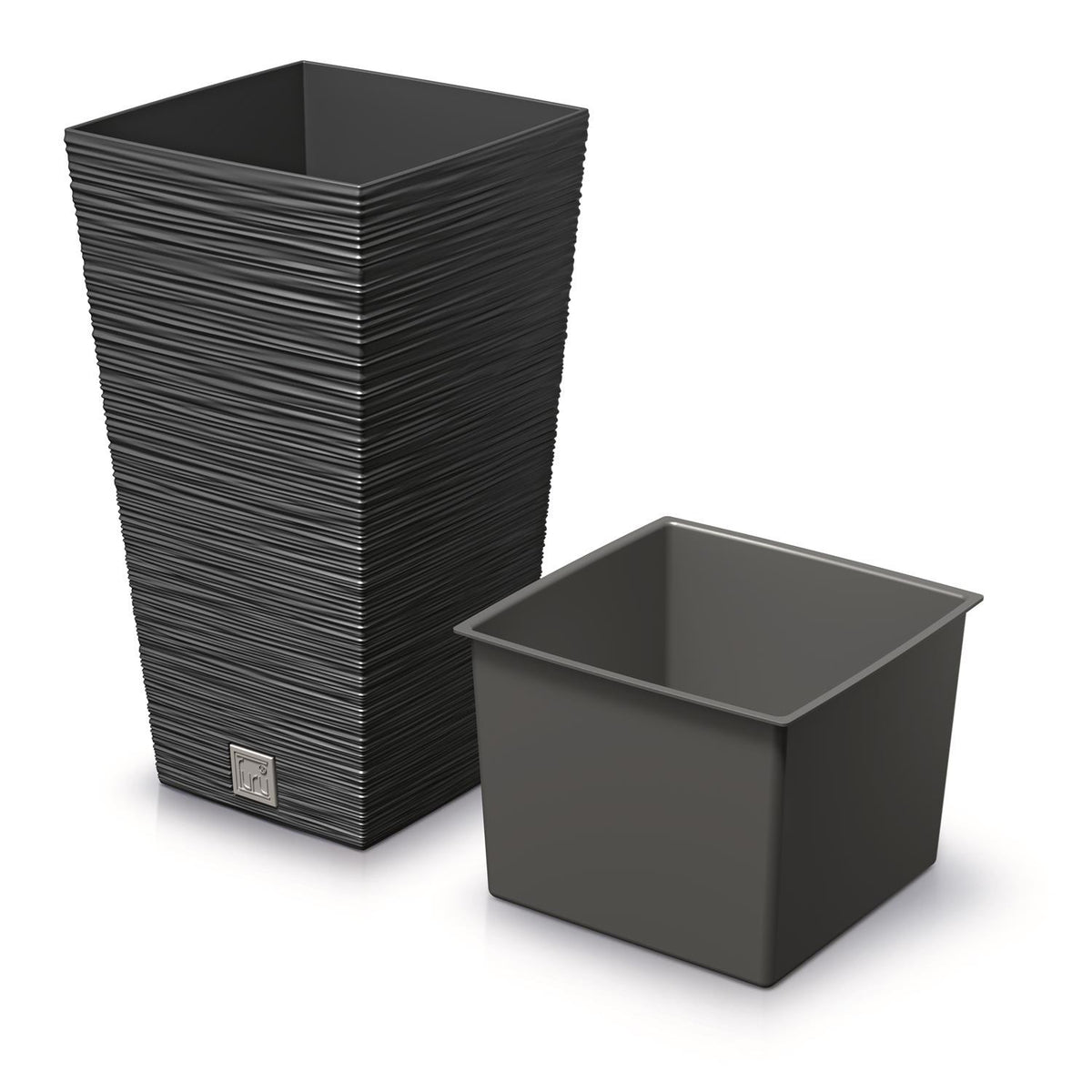 FURU SQUARE pot - antracitas - gaukdaugiau.lt