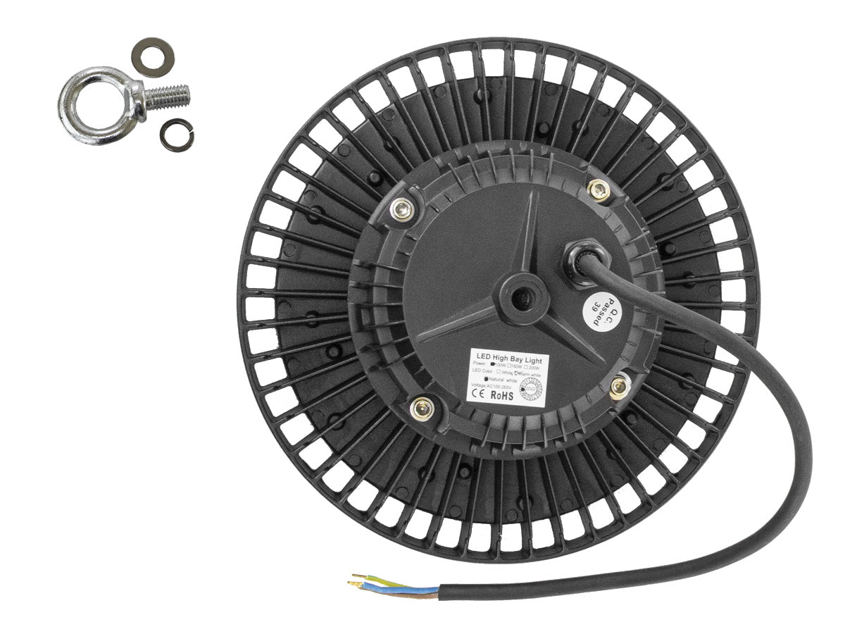 Pramoninis LED lempa IP65 100W High Bay UFO 12 000 lm 4000K neutrali - gaukdaugiau.lt