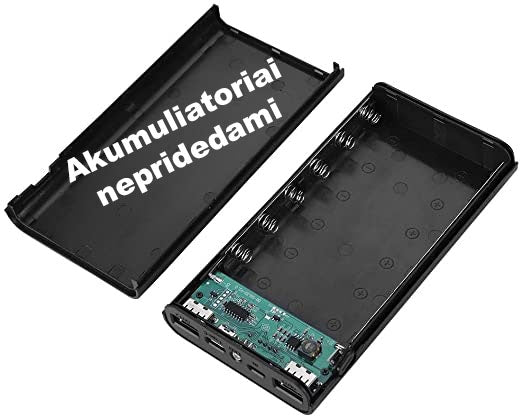 Powerbank Baterijos Dėklas X6 - gaukdaugiau.lt