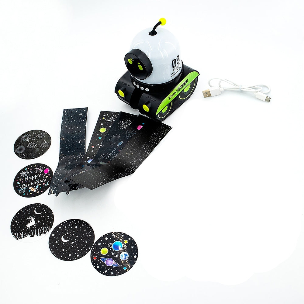 Robotas su projektoriumi - gaukdaugiau.lt