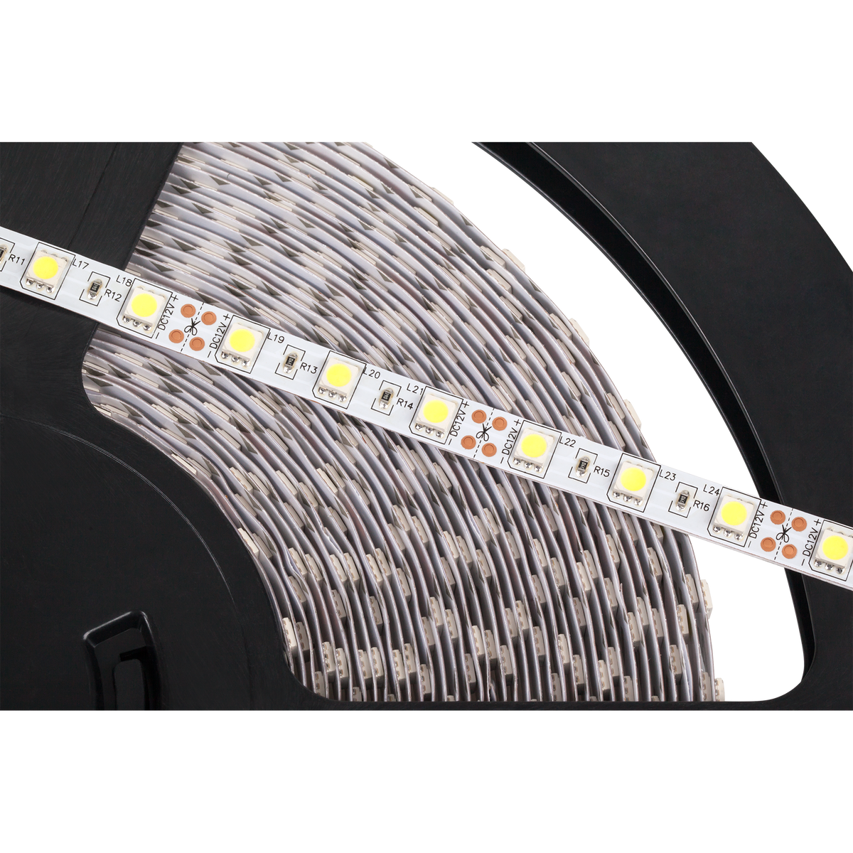 šviesos laidas 25m PremiumLine (1500x5050 SMD) šaltas baltas, 12V - gaukdaugiau.lt