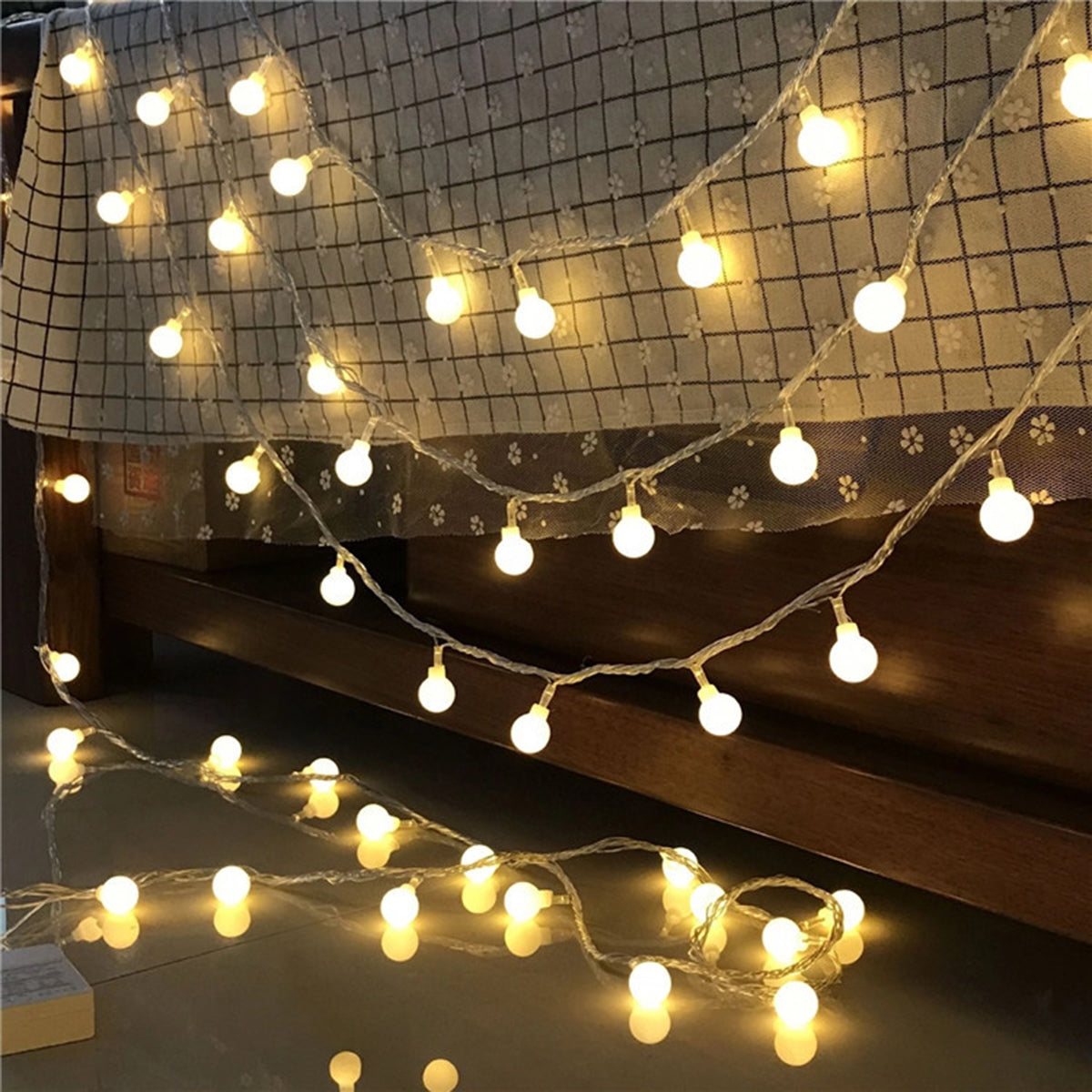 100LED kamuoliukų girlianda - gaukdaugiau.lt