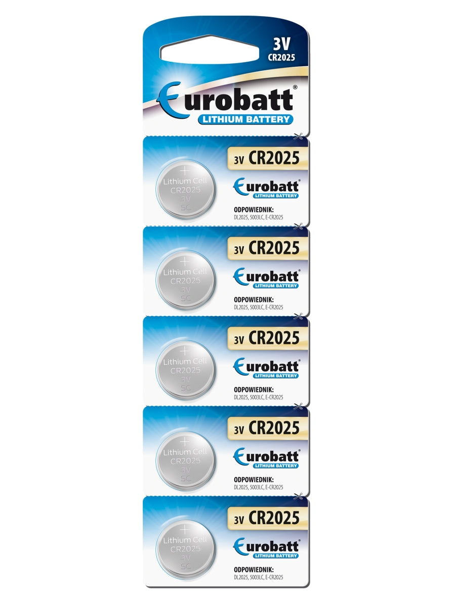 Baterija CR2025 3V Lithium (tabletė) - gaukdaugiau.lt