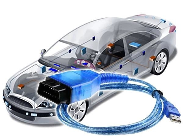DIAGNOSTINIS KABELIS OBD2 VAG USB OBD II-4 VAG-COM - gaukdaugiau.lt