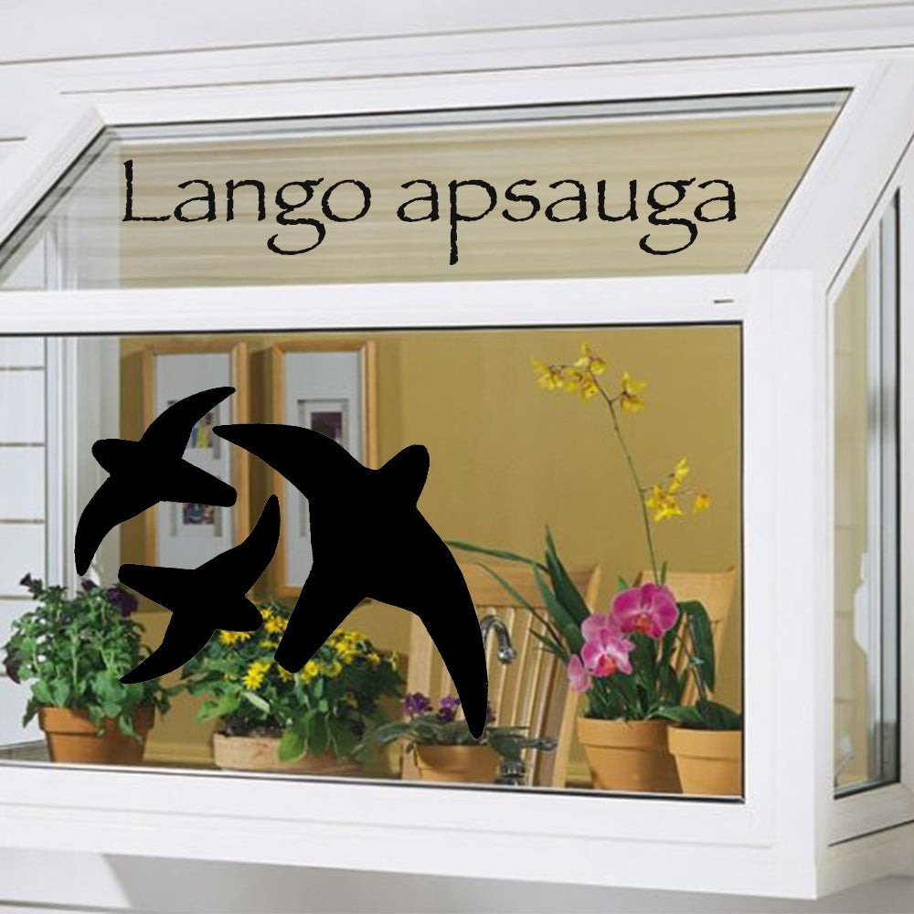 Lipdukas Apsaugai Nuo Paukščių Atsitrenkimo Į Langus - gaukdaugiau.lt