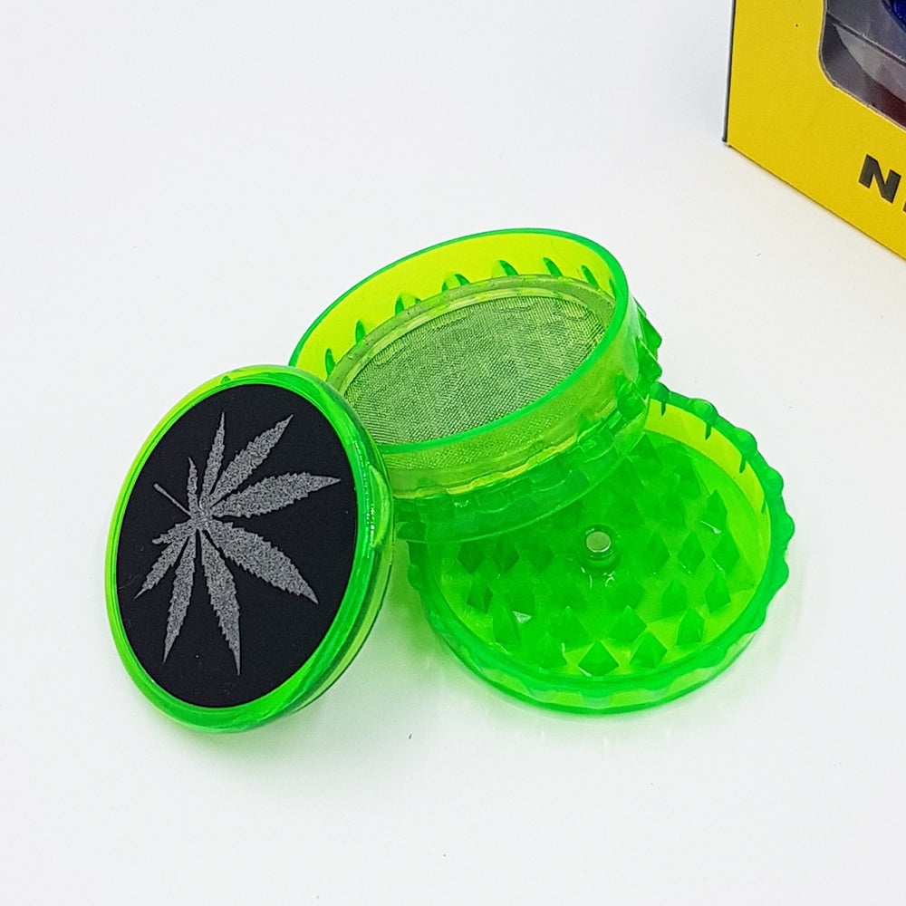 Plastikinis Tabako Smulkintuvas "Grinderis" - gaukdaugiau.lt