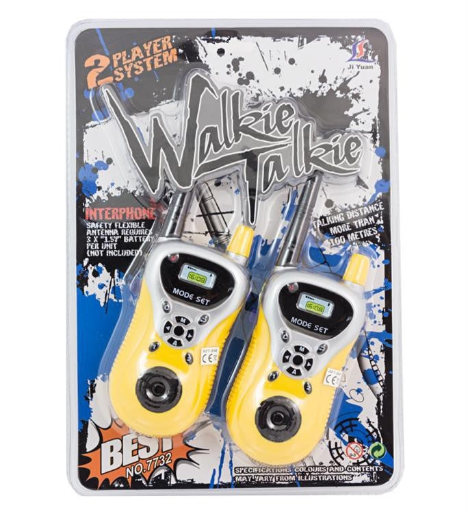 Racijų komplektas su ištraukiamomis teleskopinėmis antenomis WALKIE-TALKIE - gaukdaugiau.lt