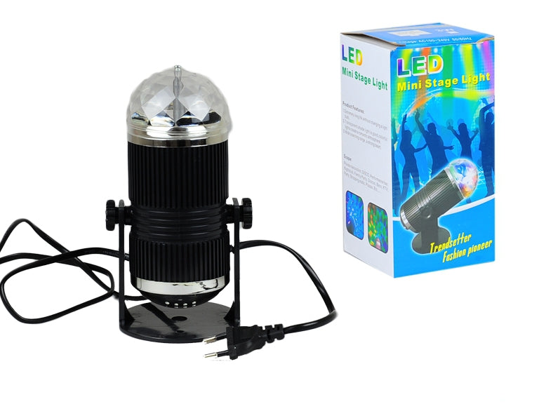 Spalvotas projektorius LED RGB DISCO 230V - gaukdaugiau.lt